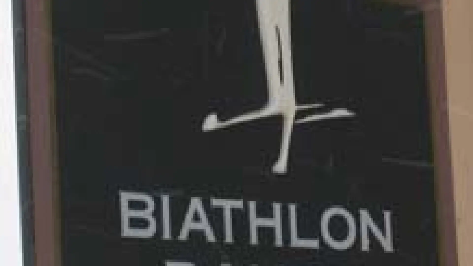Biathlon sign
