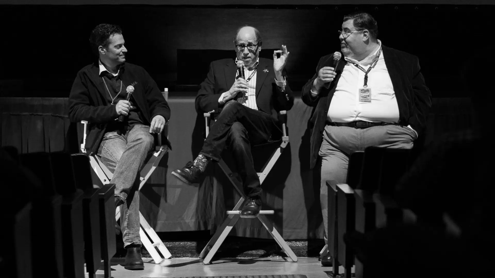Panel with Jeremy Arnold, Larry Jackson, and Nelson Page.