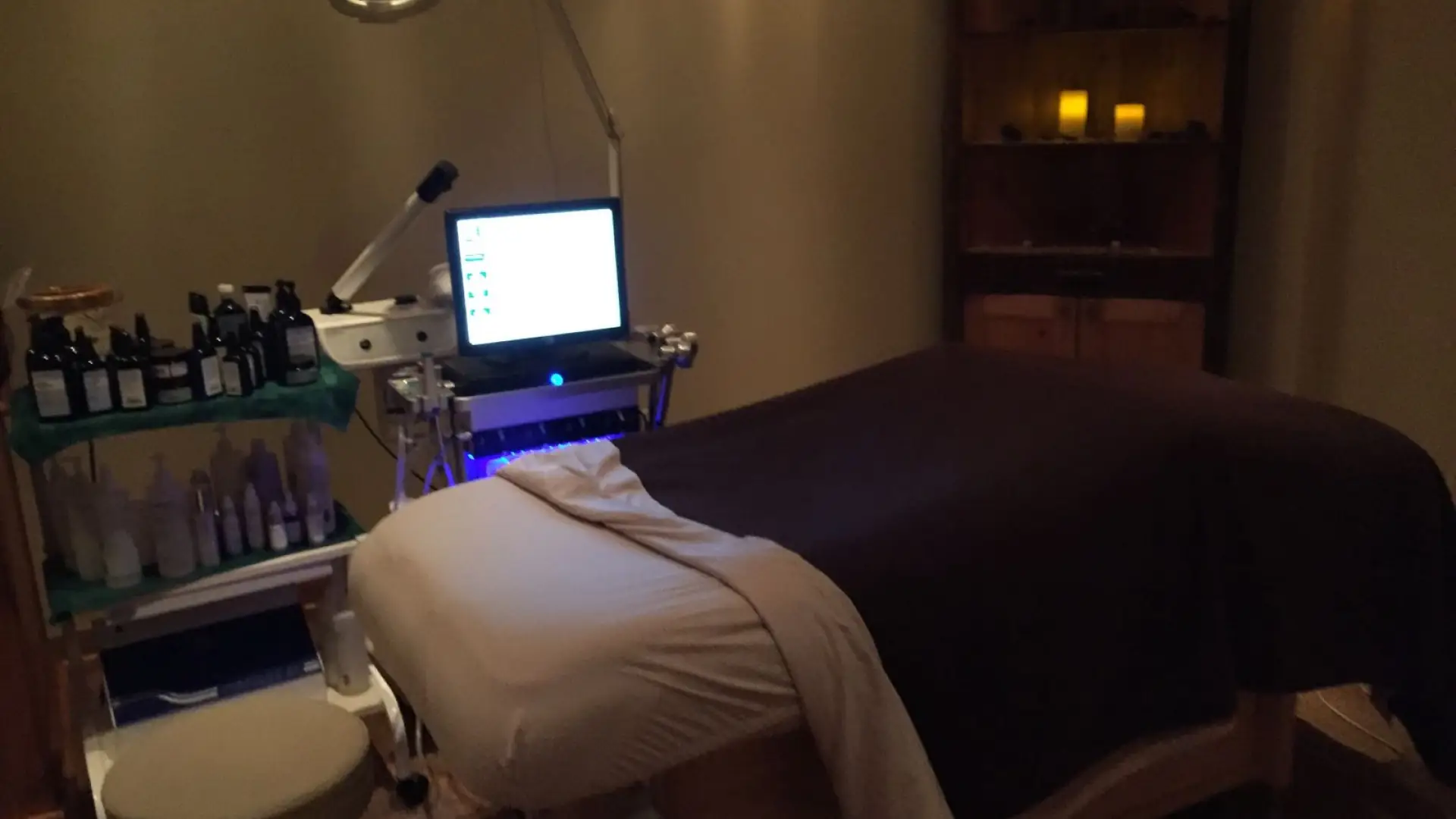 The heated treatment table is heavenly!