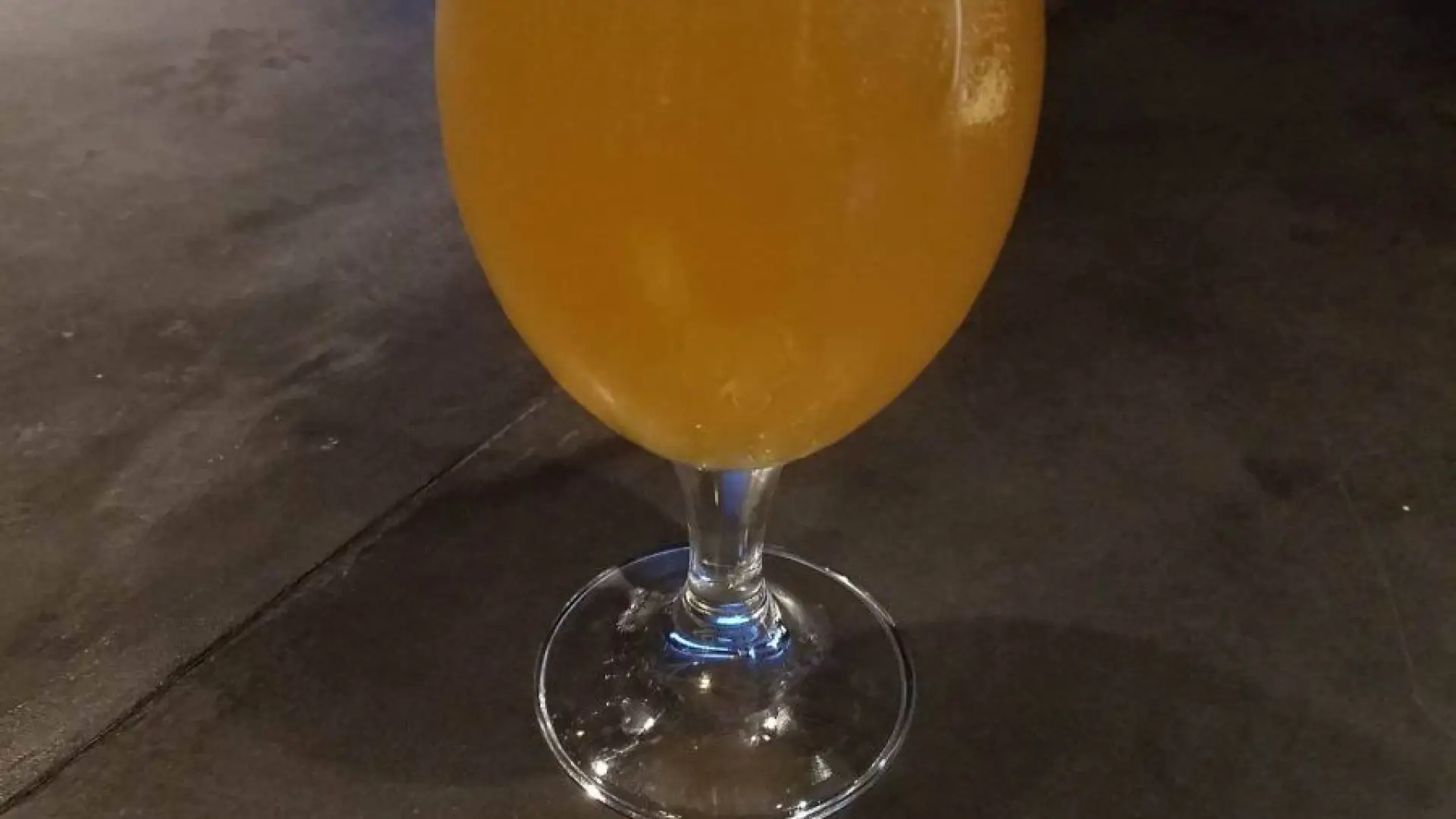 The very yummy Berliner Weiss sour beer!