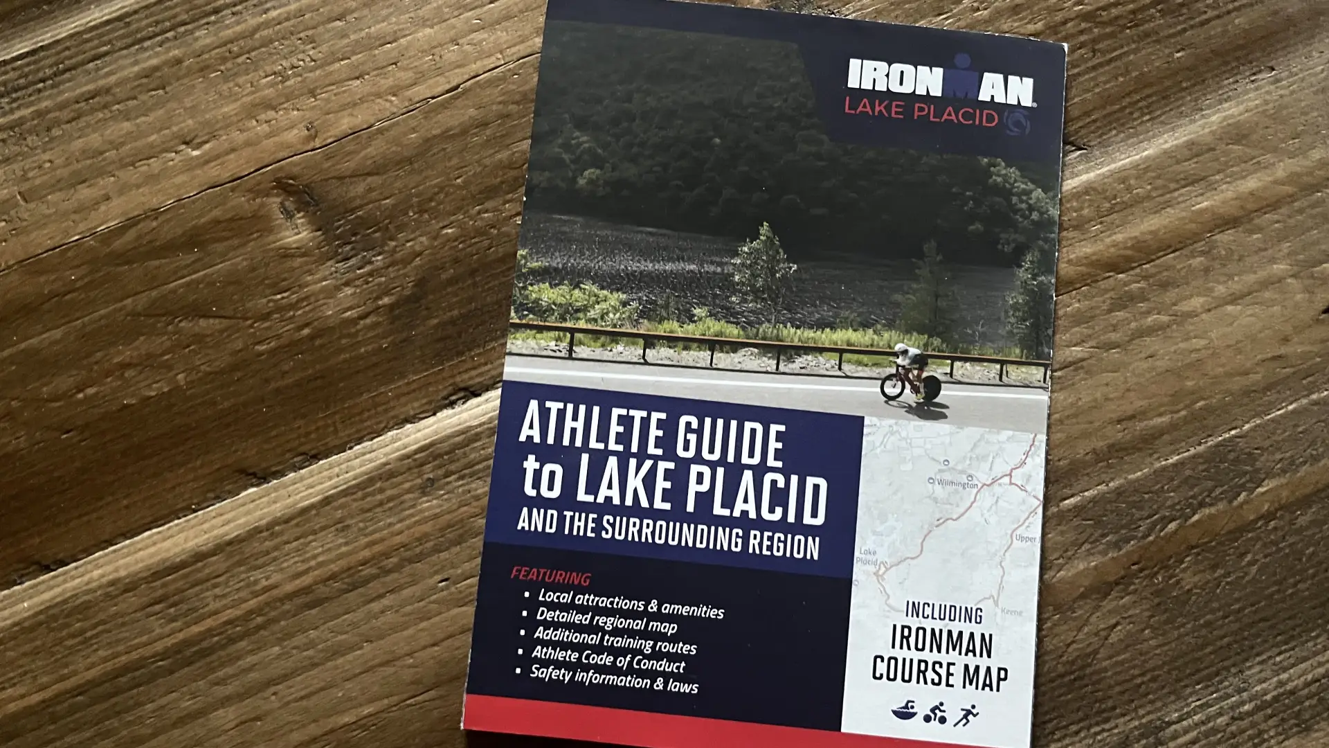 Cover of the IRONMAN Lake Placid Map & Guide