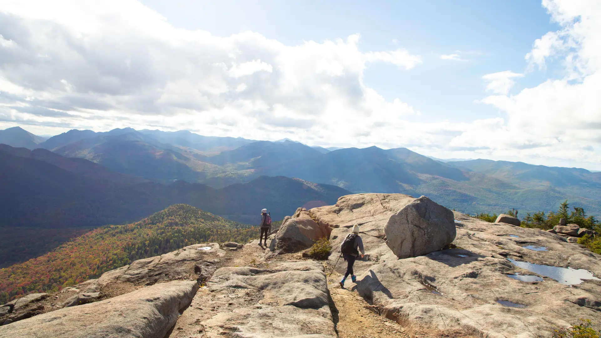Hurricane Mountain is known for breathtaking views.