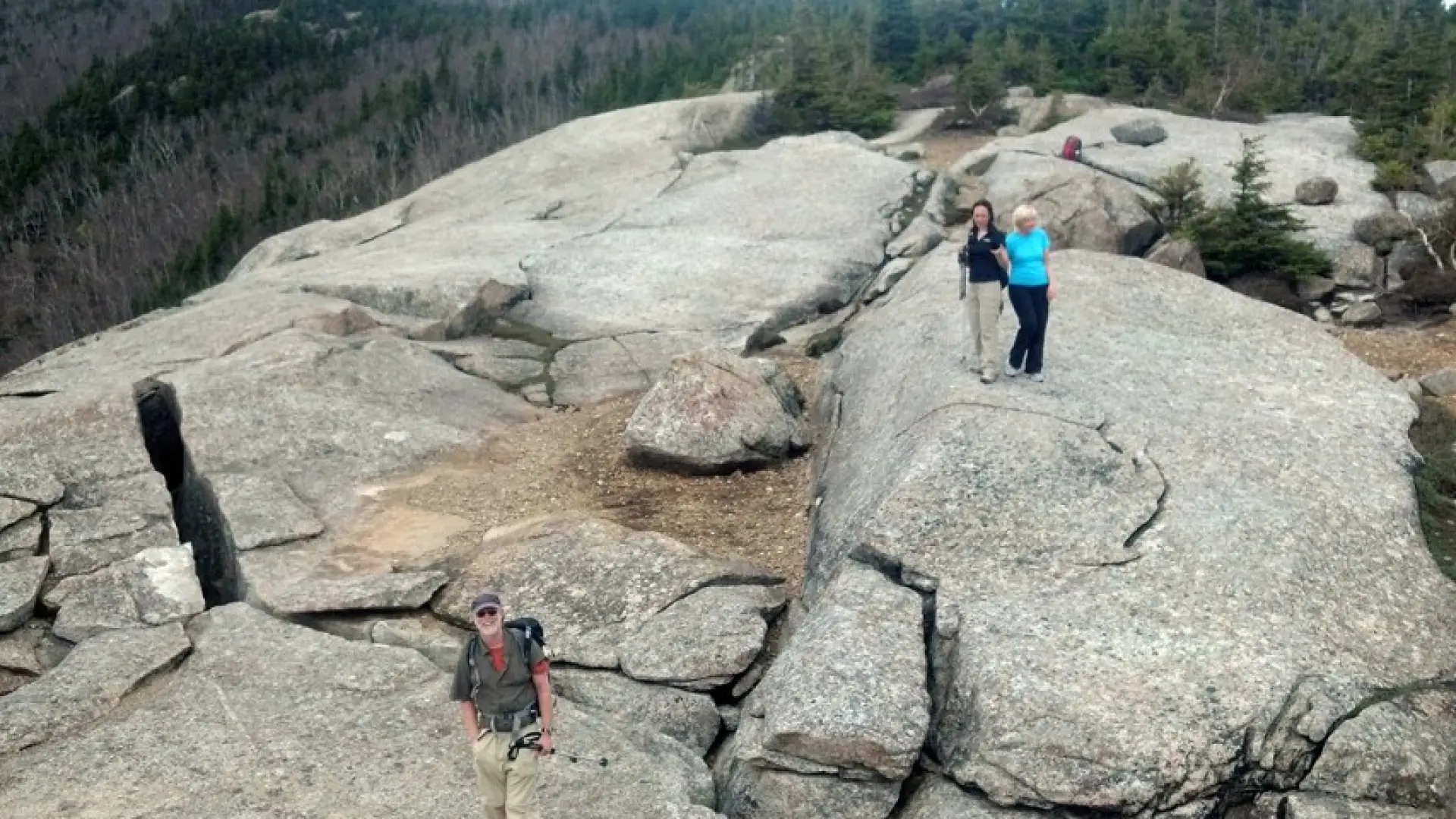 View from above the Balanced Boulders.