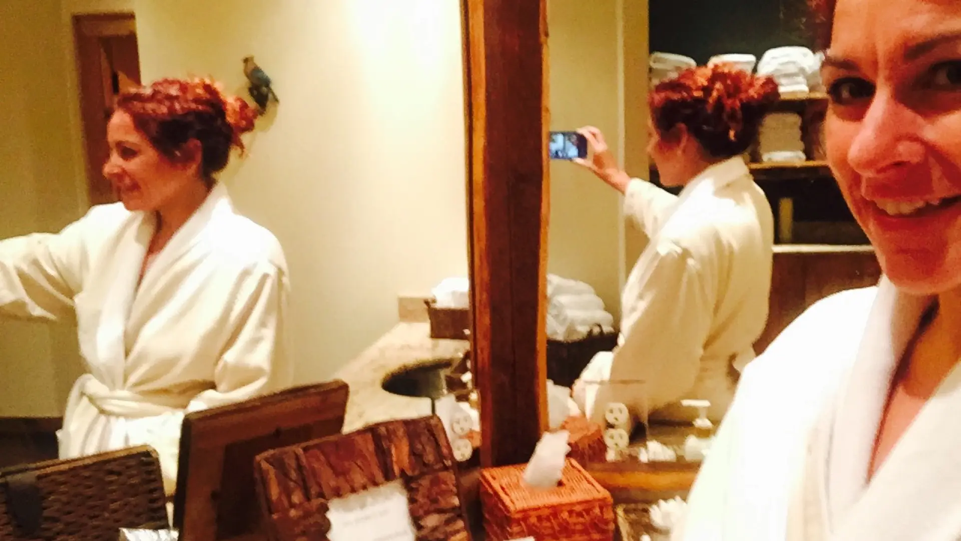 Massage day&#44; spa&#44; girls-only&#44; no kids allowed... now that's what I call relaxing!