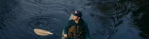 Troy paddling