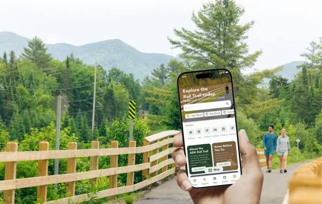 Download the Rail Trail App.