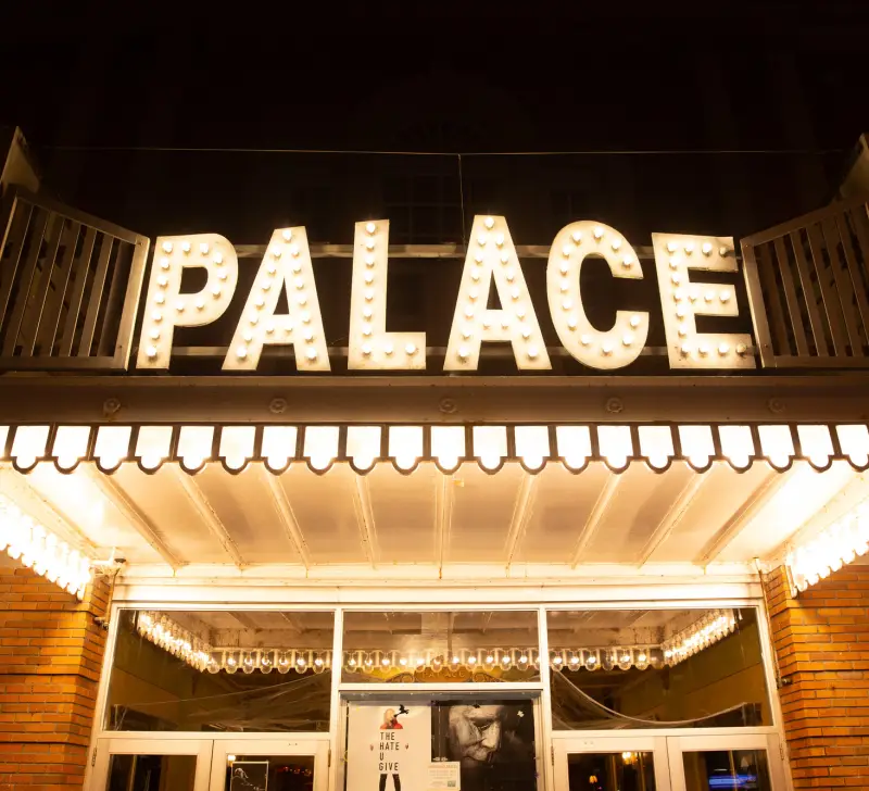 Marquee at the Palace Theater in Lake Placid