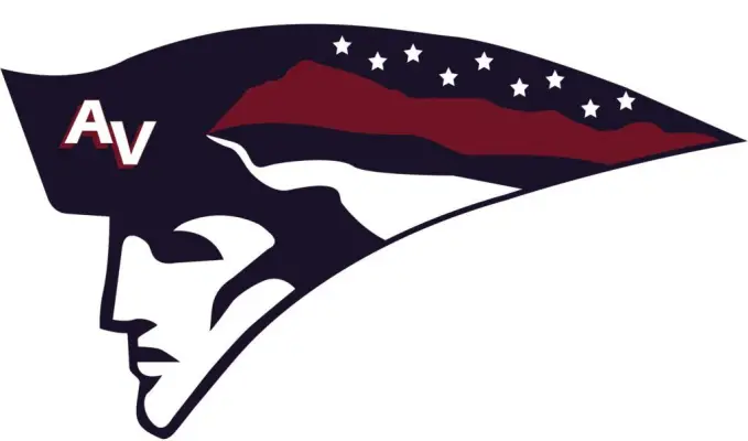 A patriot logo for a highschool. 