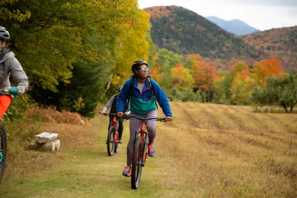 Person riding bike