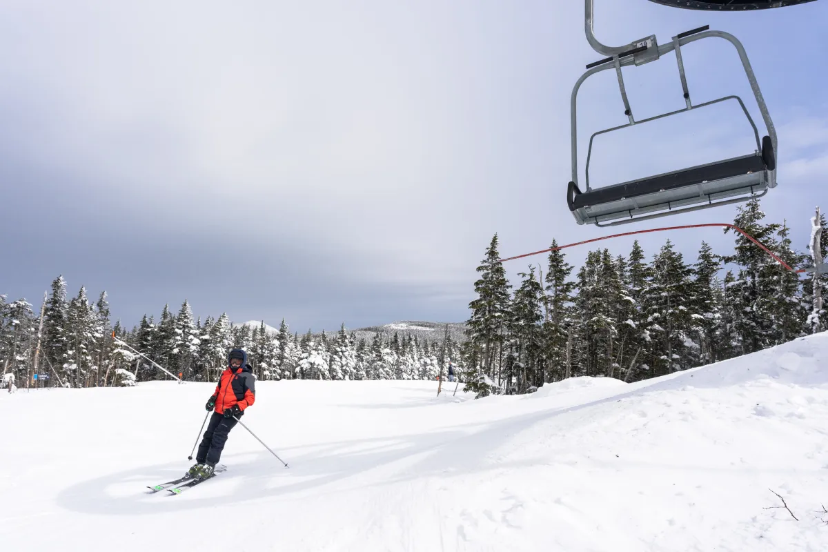 Skiing at Whiteface Mountain.