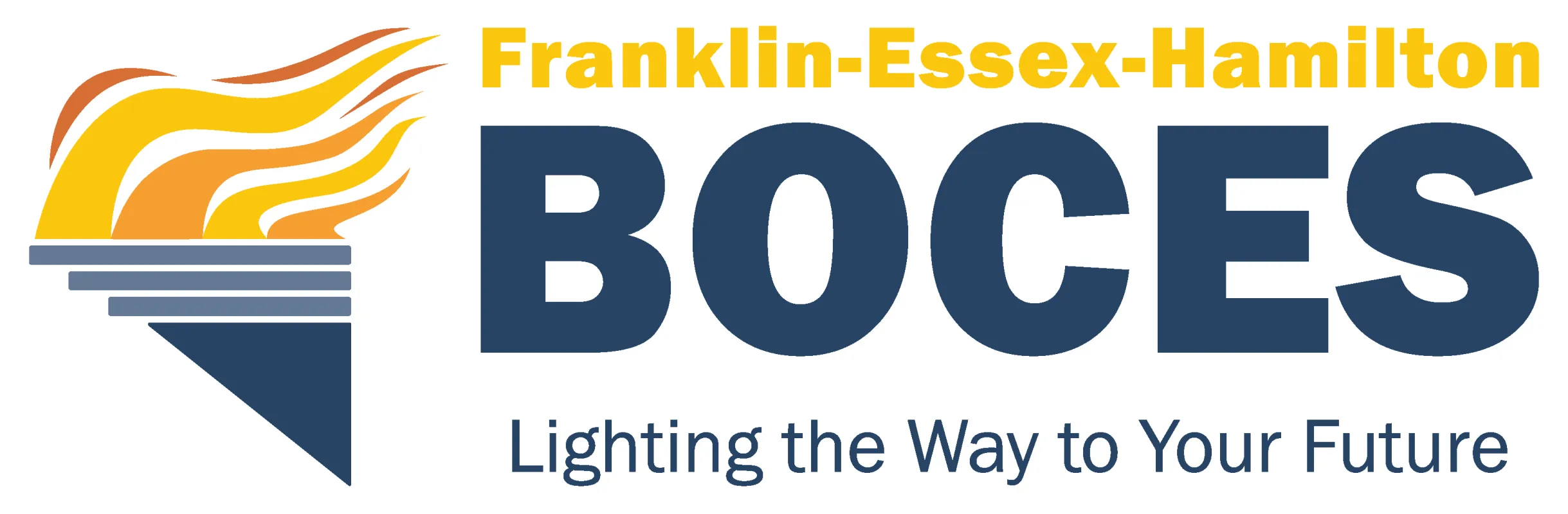 a banner for BOCES vocational school. 