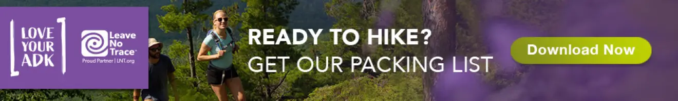 Get a hiking packing list!