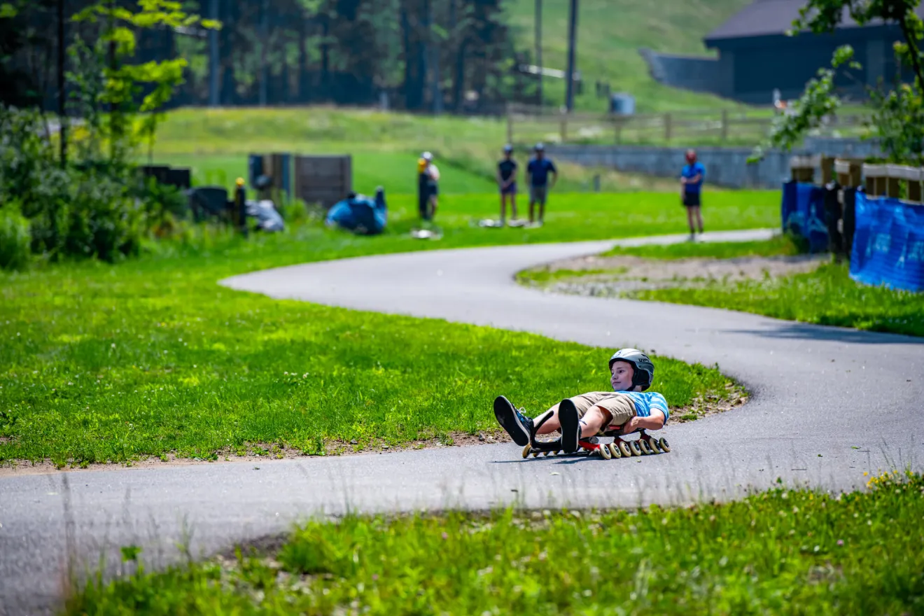 The luge experience at Mt Van Hoevenberg