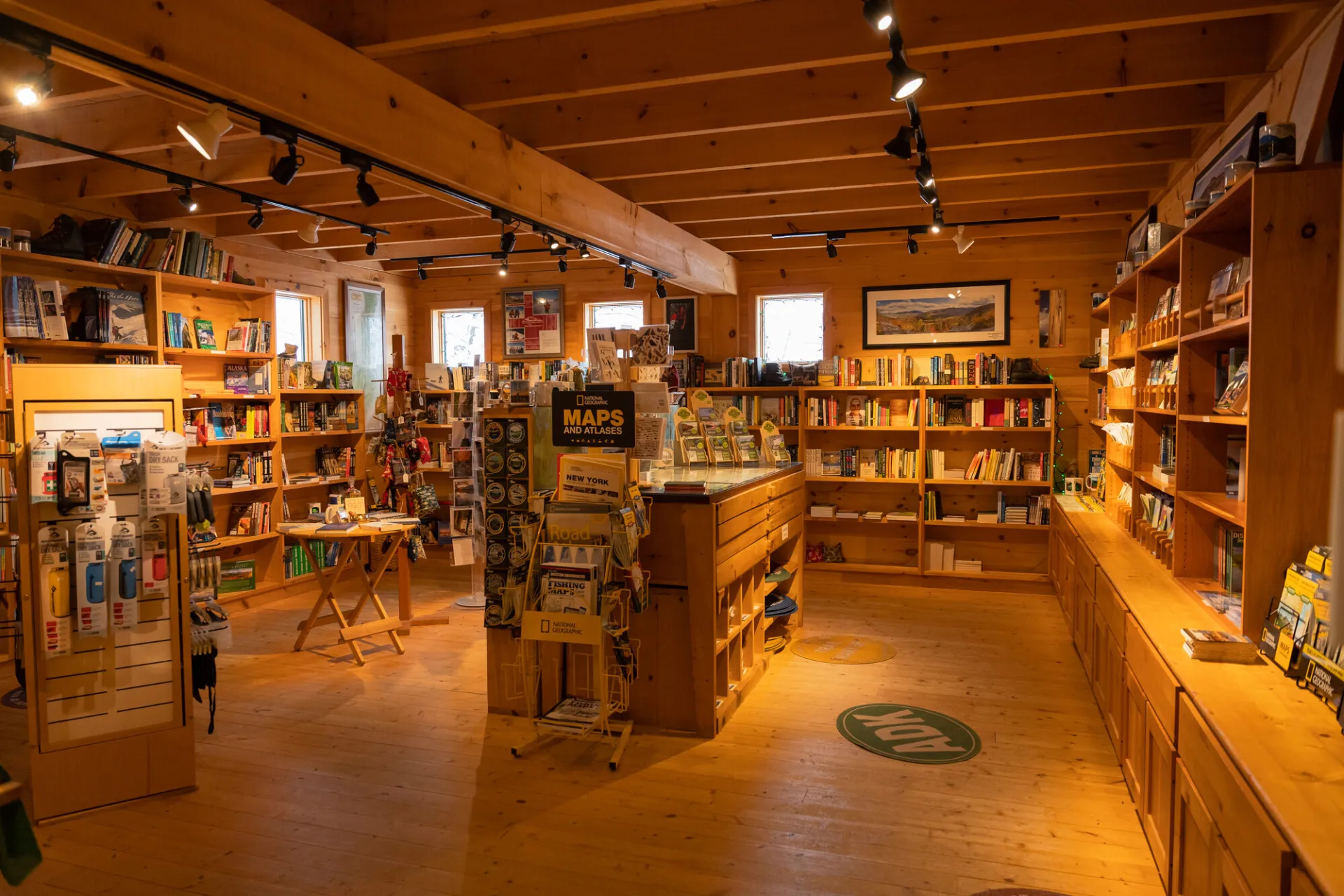 The Mountaineer outdoor gear store.