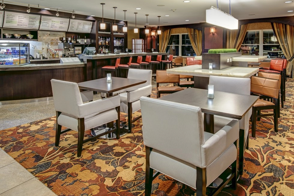 Dining space at Courtyard.