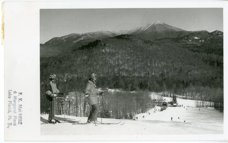 Skiers at top of Mt. Whitney