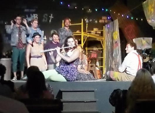Godspell cast at the Essex Theatre