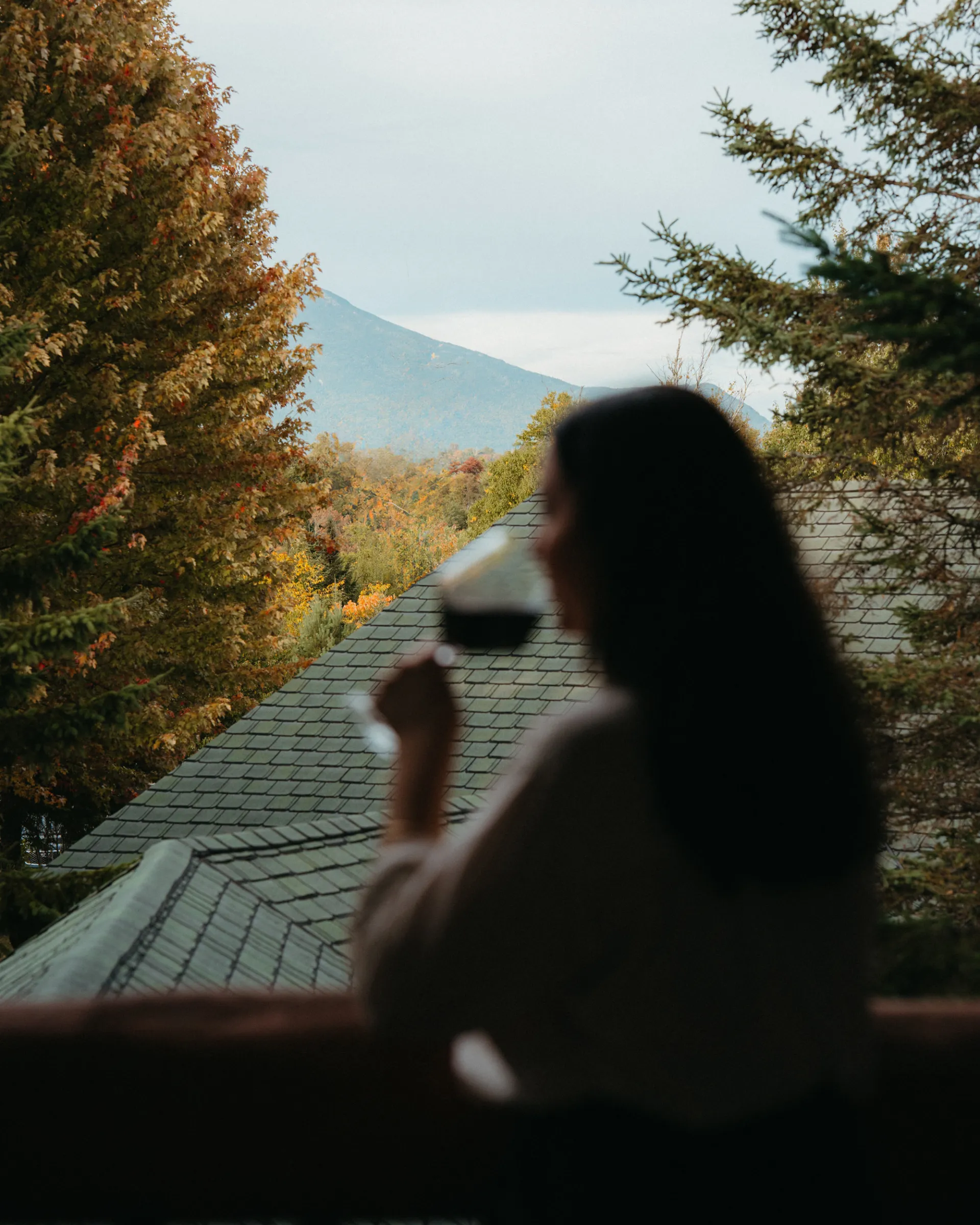 woman with wineglass