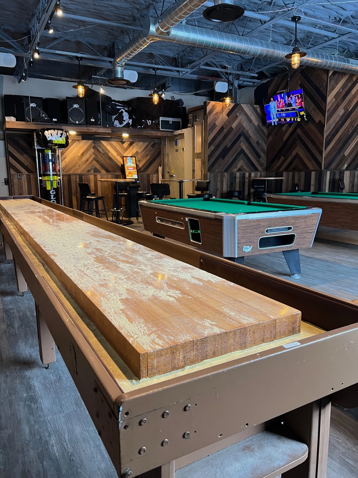 Lots to try in the game room, from arcade style video games to billiards. 