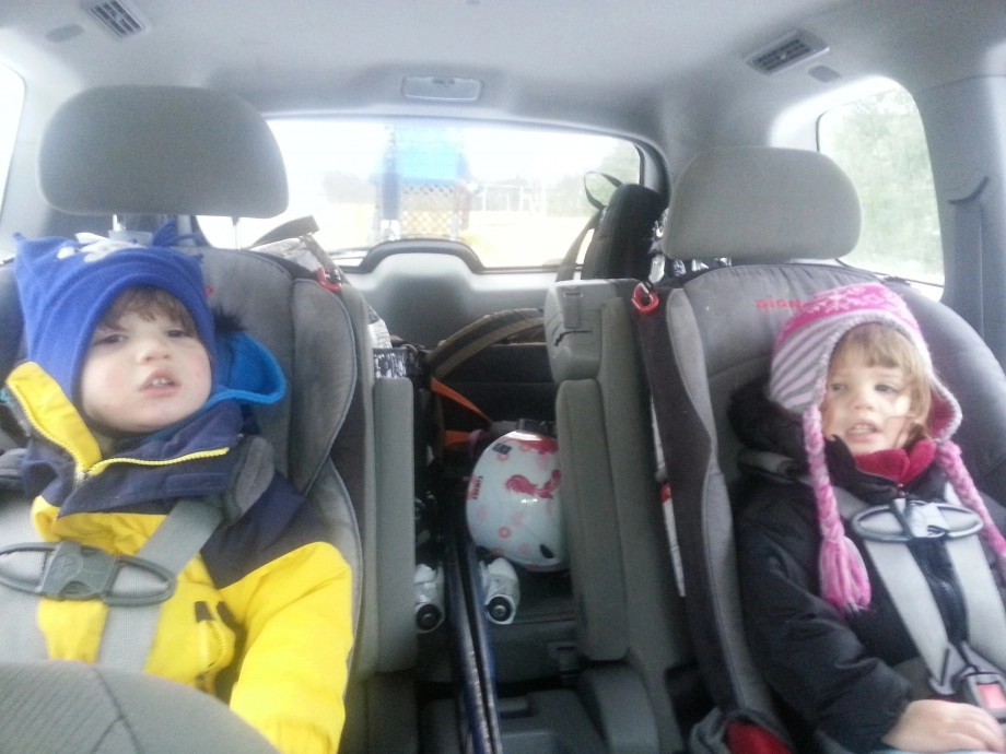 Toddle Skiing