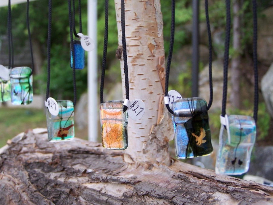 Glass jewelry