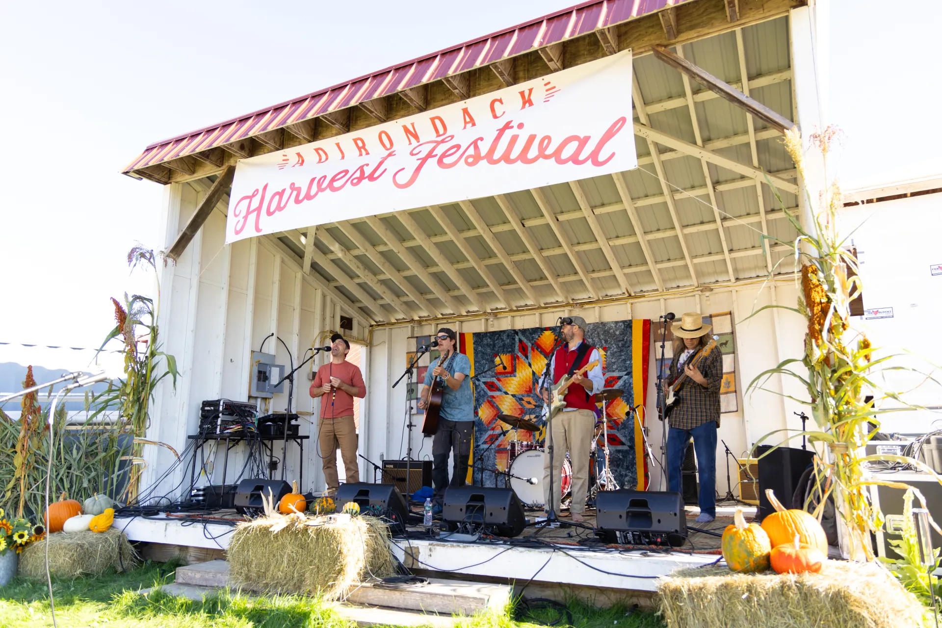 live music at the bandstand