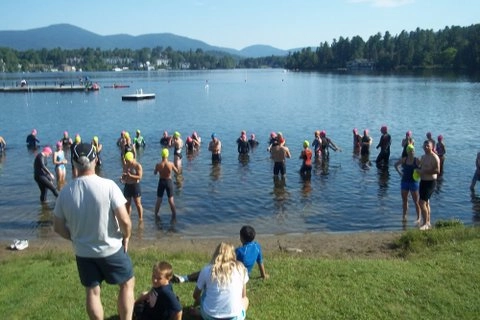 High Peaks mini tri swim