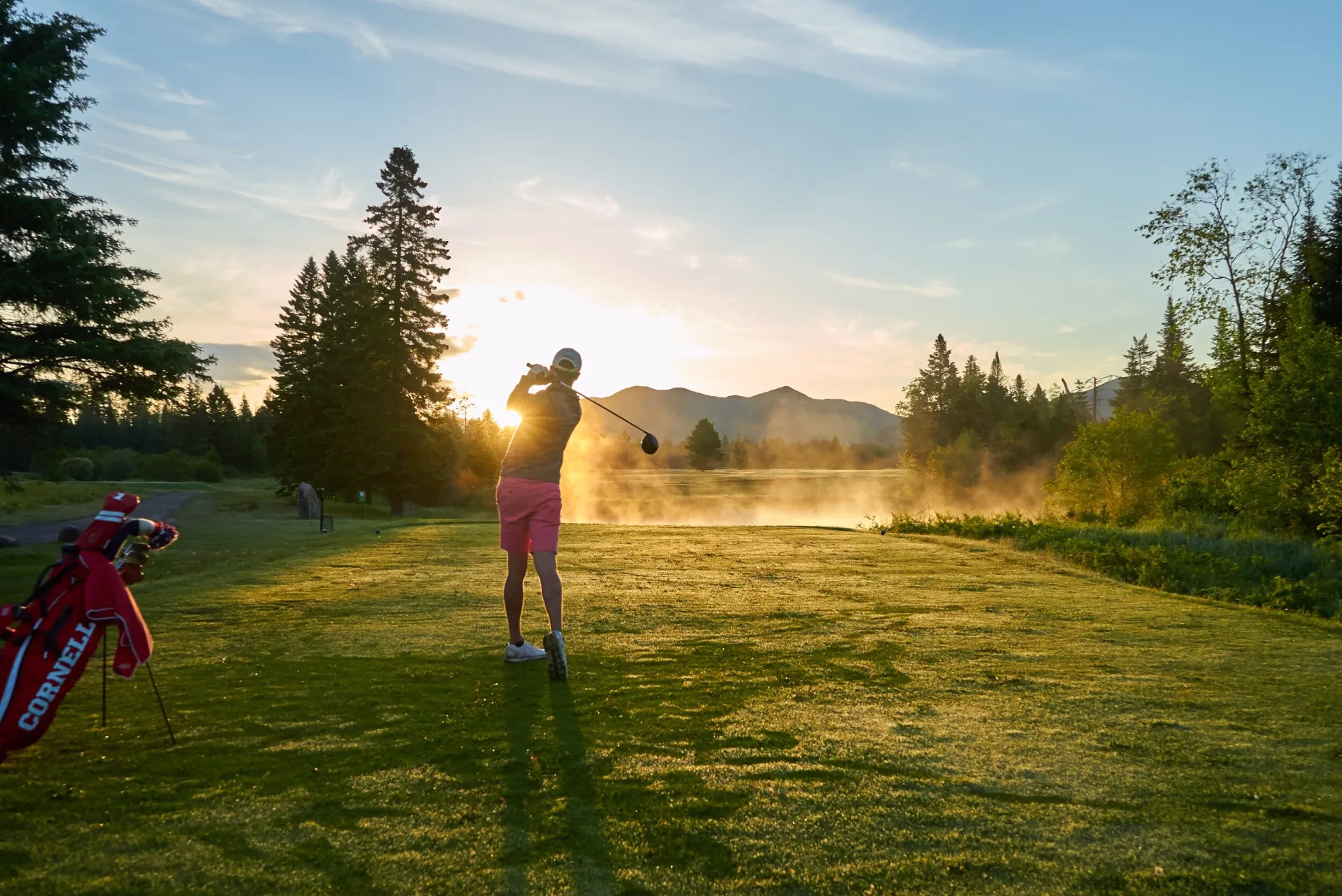 Person Golfing
