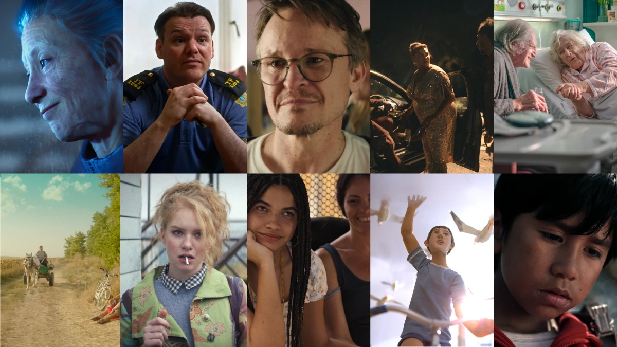Collage of images from Manhattan Short Film Festival film submissions