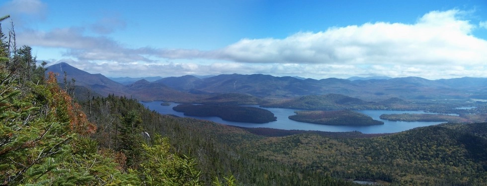Lovely views from the summit of the McKenzie Mountain Wilderness.