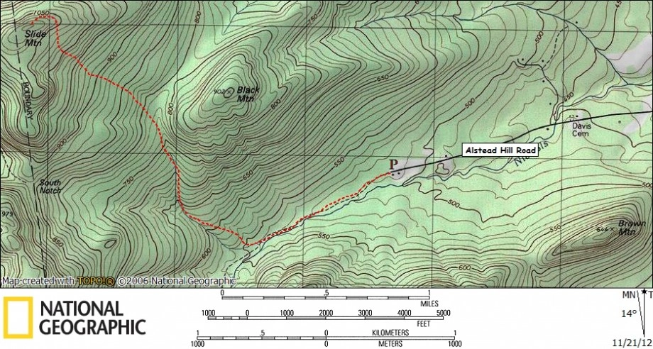 Slide Map Route