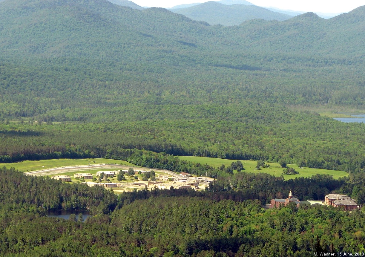 A most impressive location for a prison
