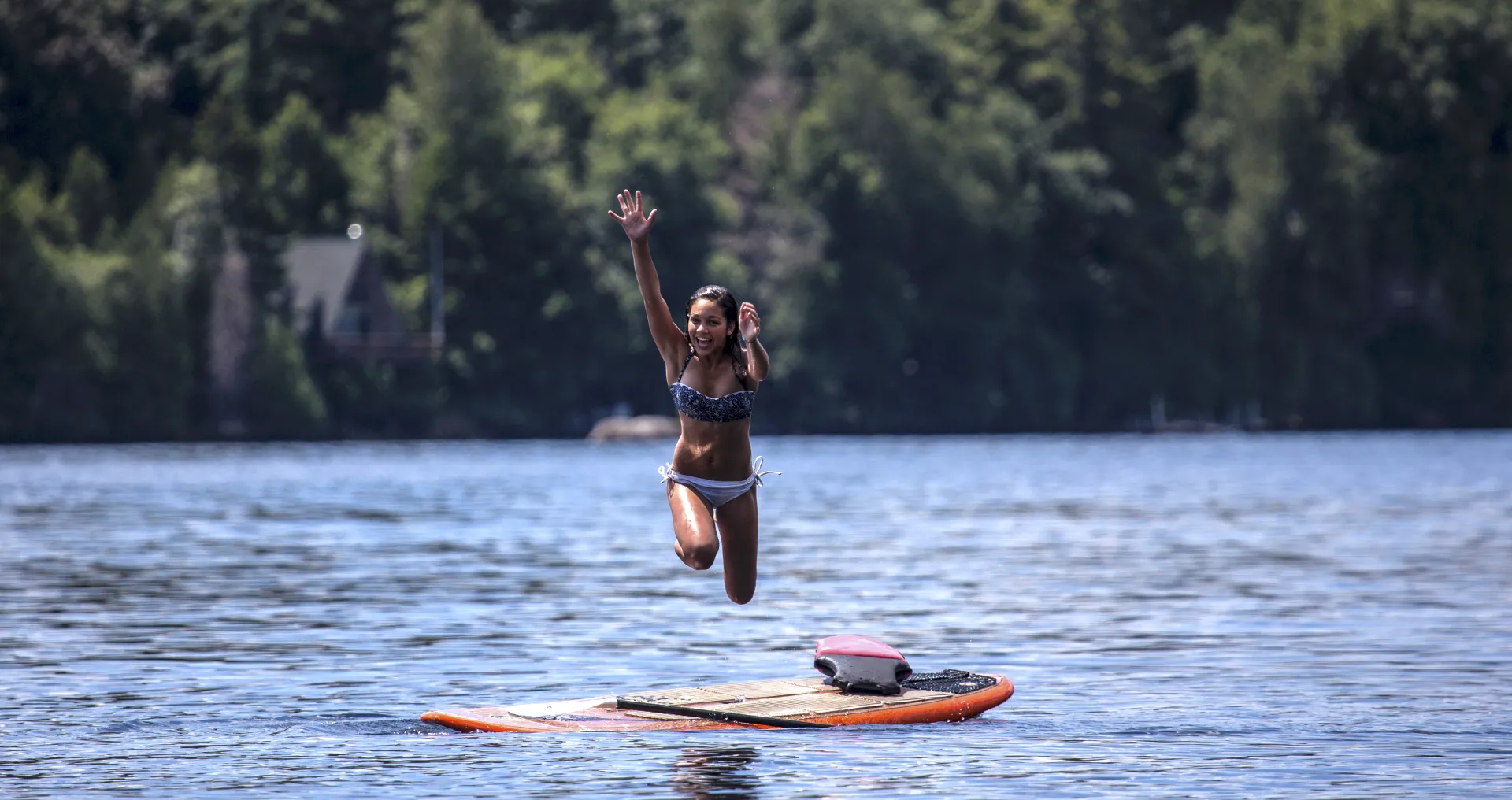 Take your dock with you when it's a stand-up paddle board.