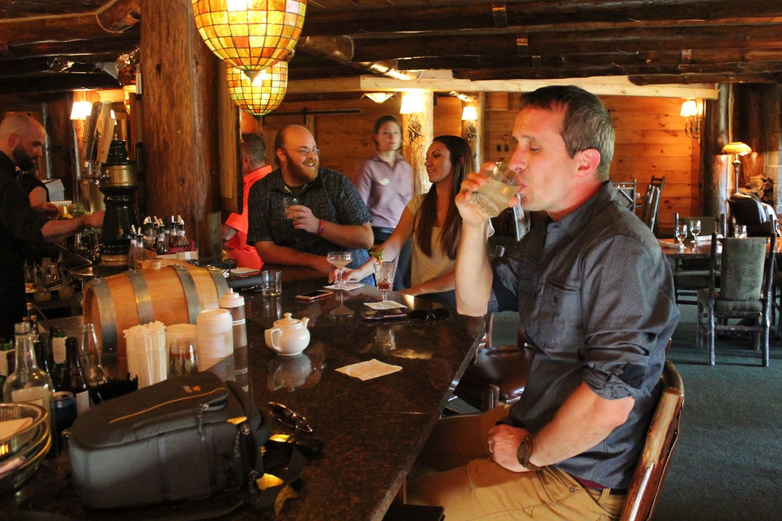 Who knew bourbon, sake, habanero, and smoke would taste so good together?