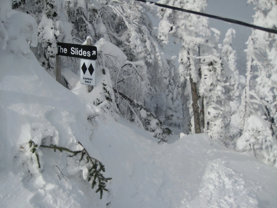 Entrance to The Slides at Whiteface Mountain Ski Area