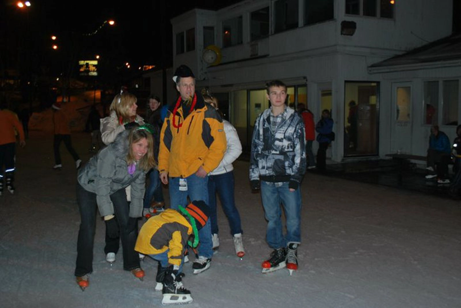 Join the late night revelers as they skate their way into the New Year!