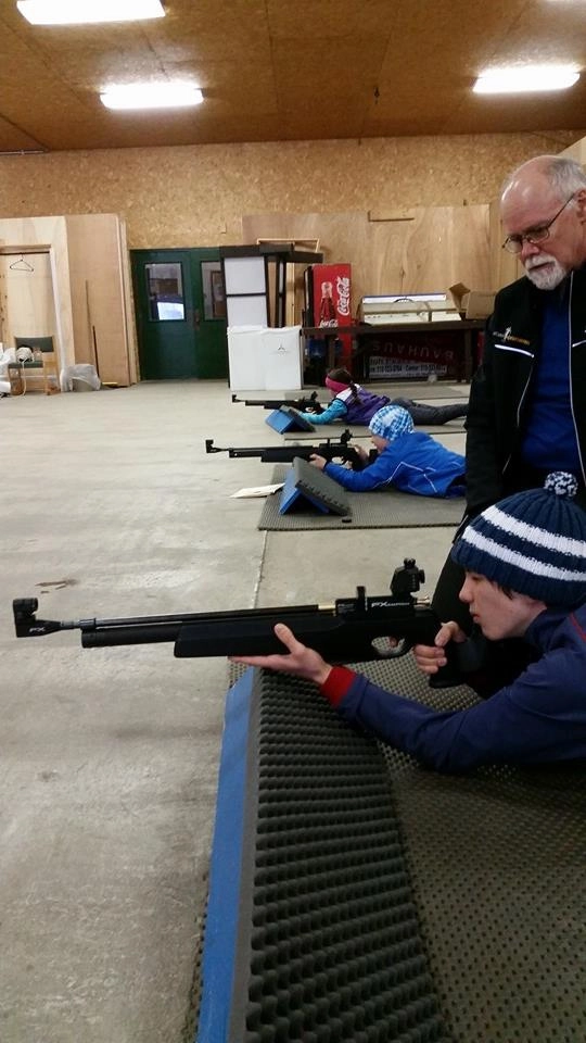 Some basic gun safety and a bit of practice are reviewed during Introduction to Biathlon, similar to the regular