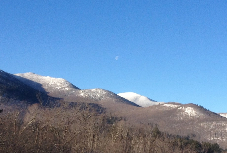 Keene on cold day