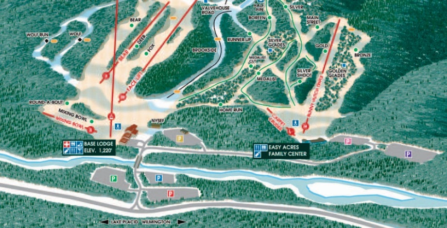 Whiteface Mountain Ski Area Parking