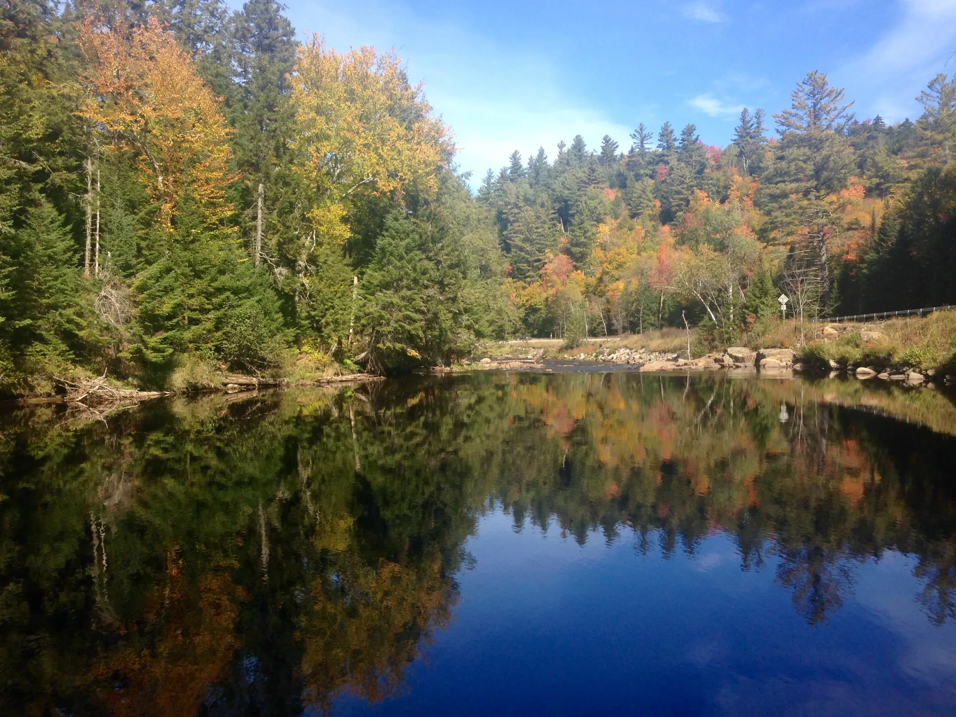 This is a great area to see the colors in the fall.
