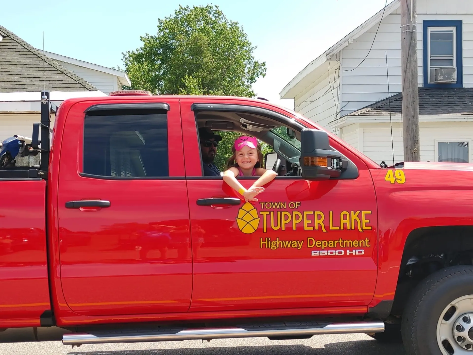 Truck in parade