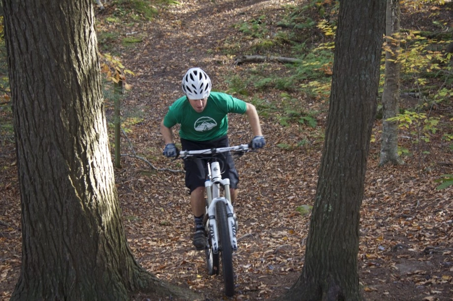 A short climb on the Ridge Trail