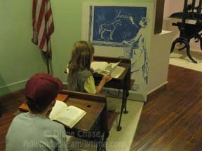 Etown Museum school room