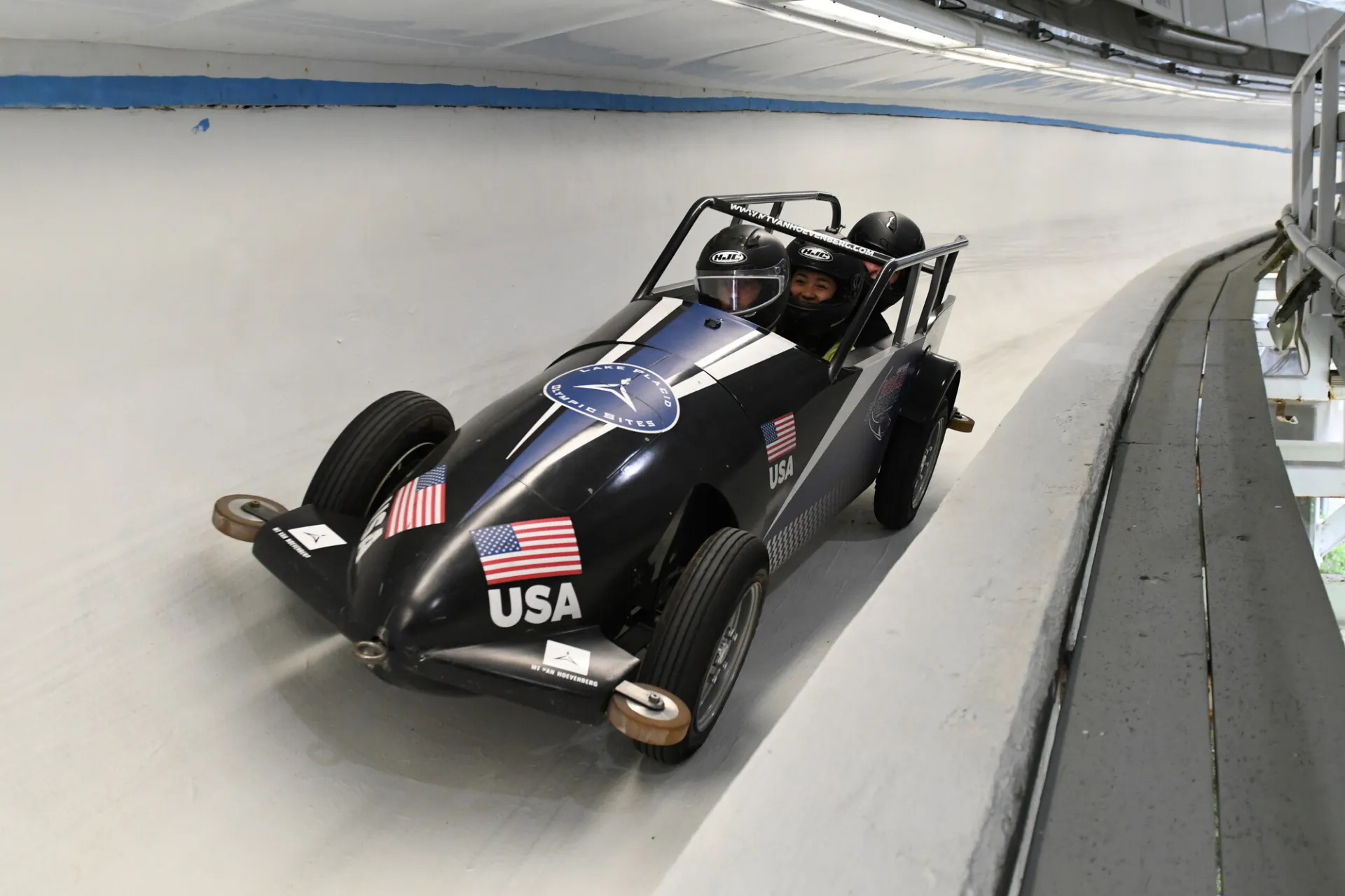 Summer bobsled Lake Placid Experience