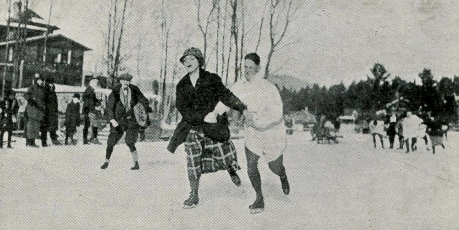 Ice Skating in Lake Placid NY