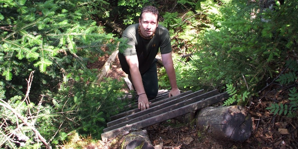 The ladders make it easier to keep going.
