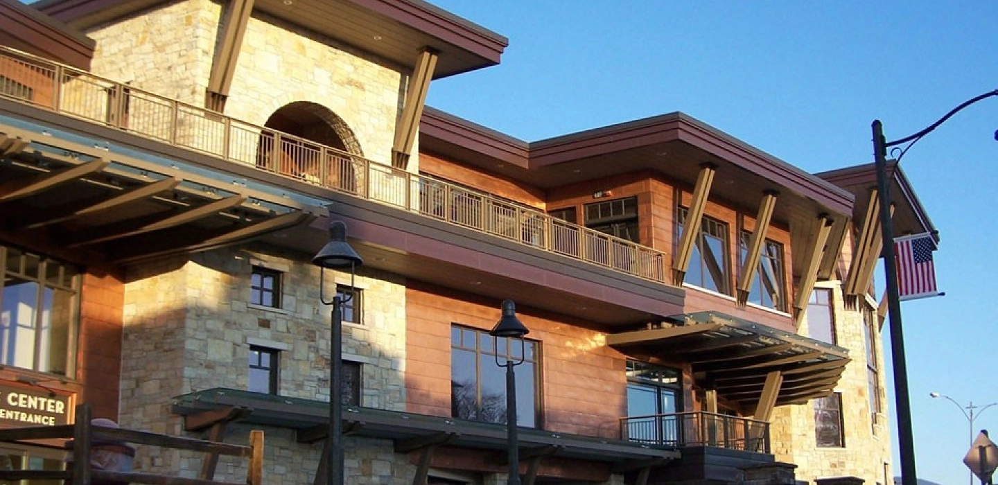 The views from the balconies make for a great break spot for our attendees