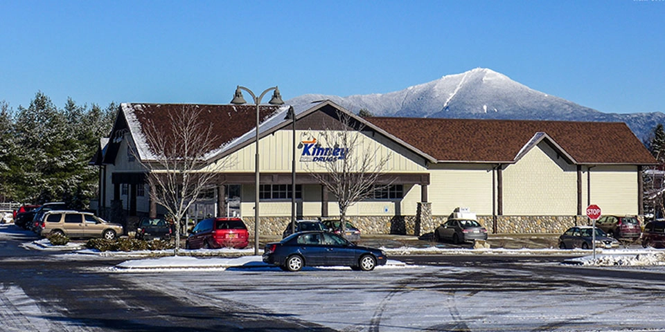 Storefront of Kinney's in Lake Placid
