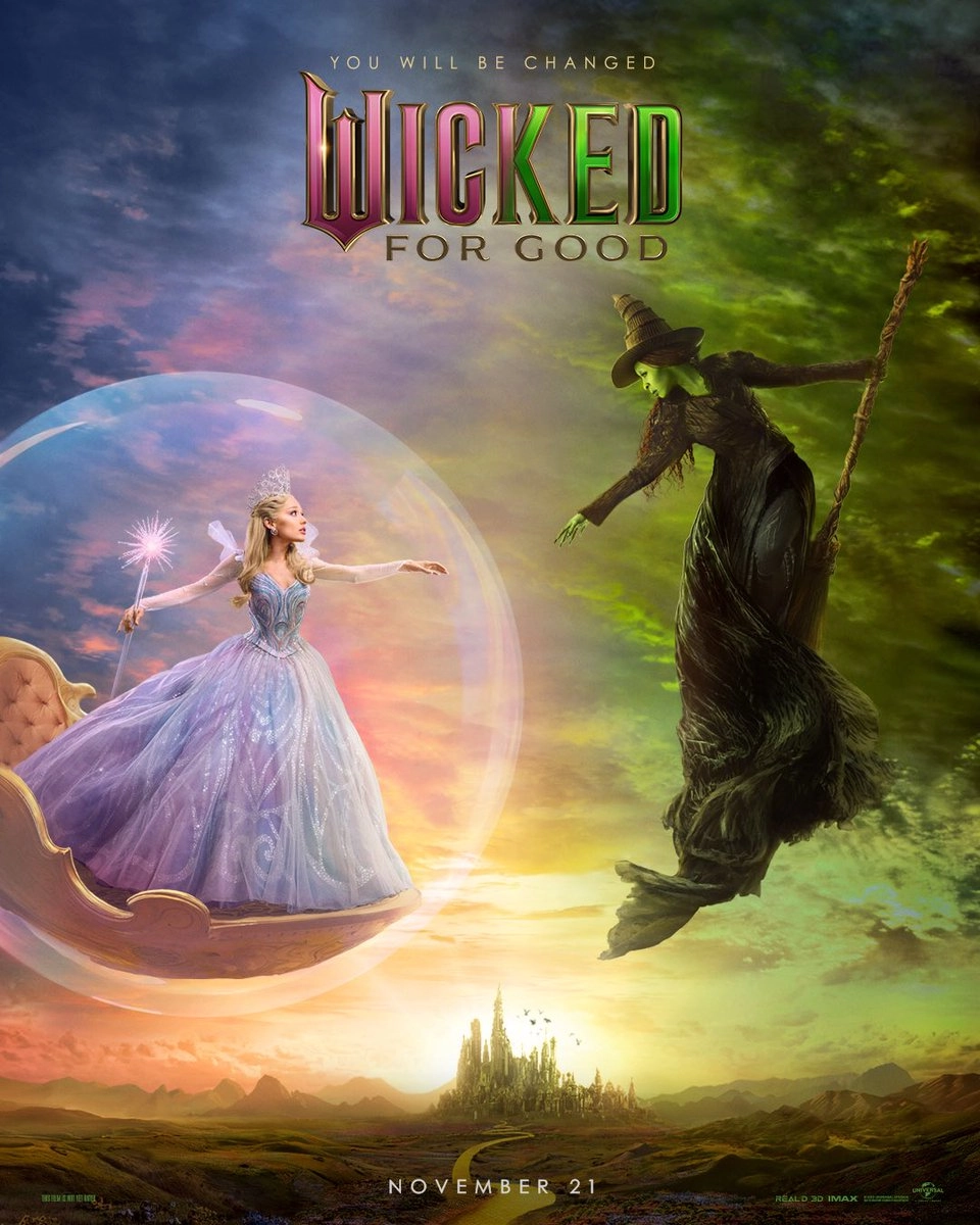 "Wicked: For Good" movie promo image