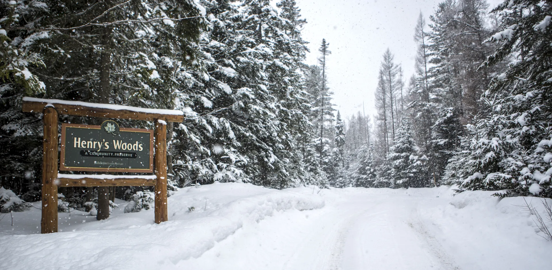 Access to the trails in every season.
